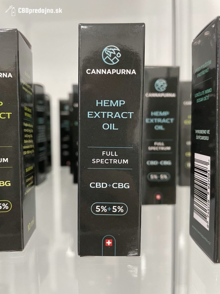 CBD olej (kvapky) na lepšiu náladu Cannapurna 10ml